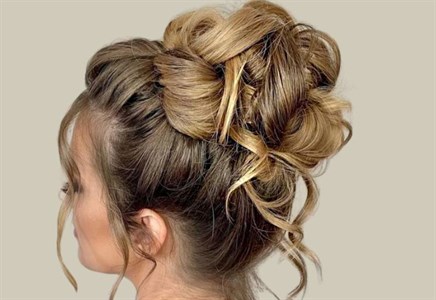 Formal Updo's, Brides and Bridal Parties Photo